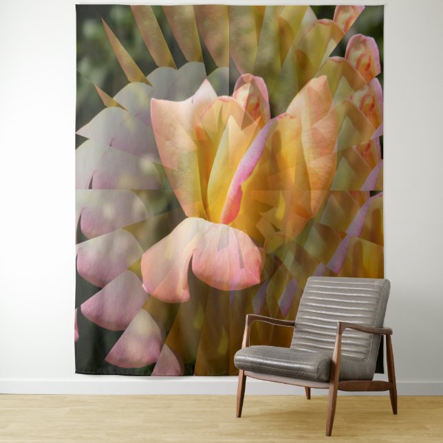 Wings of a Peace rose...... Tapestry (In Situ)
