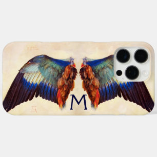 WINGS OF AN EUROPEAN ROLLER MONOGRAM iPhone 16 PRO MAX CASE