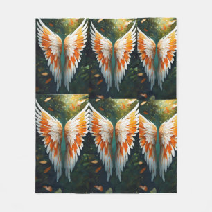 "Wings of Ascendancy Blanket" Fleece Blanket