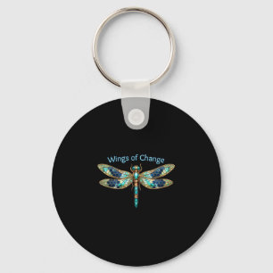 Wings of Change Key Ring