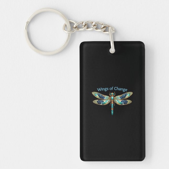 Wings of Change Key Ring (Front)