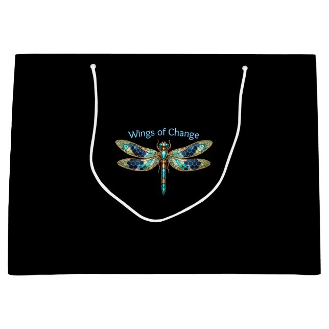 Wings of Change Large Gift Bag (Front)