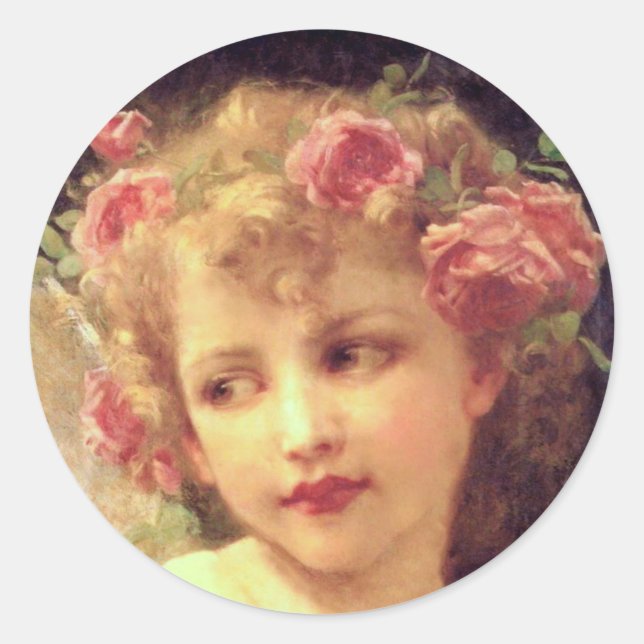 Wings Of Desire - Guillaume Seignac Classic Round Sticker (Front)
