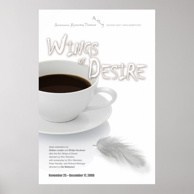 WINGS OF DESIRE POSTER (Front)