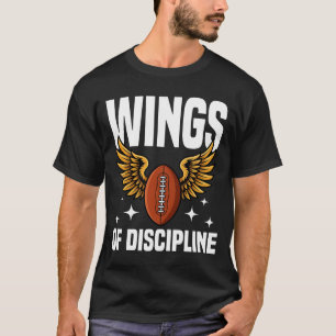 WINGS OF DISCIPLINE - PHILADELPHIA FOOTBALL T-Shirt