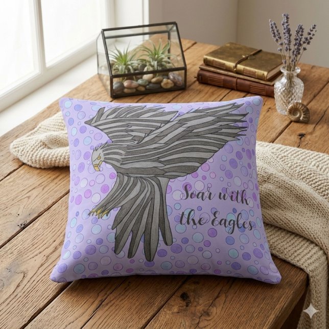 Wings of Eagles Pillow (Creator Uploaded)