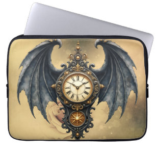 Wings of Eternity – The Timeless Guardian. Laptop Sleeve
