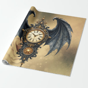 Wings of Eternity – The Timeless Guardian.  Wrapping Paper