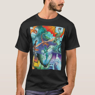 Wings of fire all dragon Series Poster T-Shirt