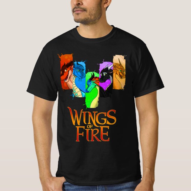 Wings Of Fire retro T-Shirt (Front)