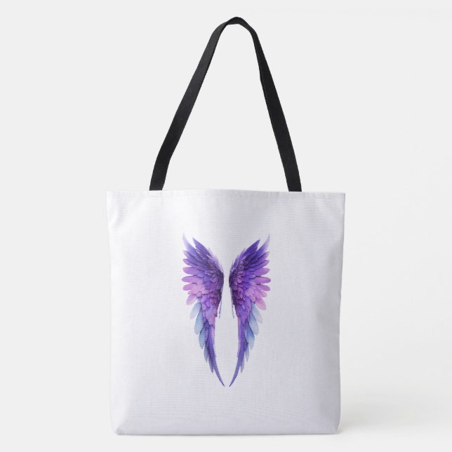 Wings of Freedom Shoulder Tote Bag (Front)