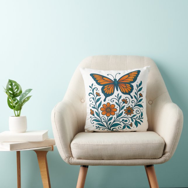 Wings of Garden Harmony Cushion (Chair)