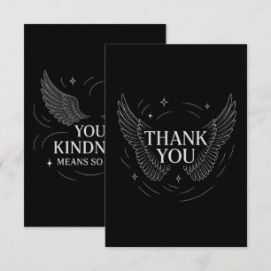 Wings of Kindness Thank You Card