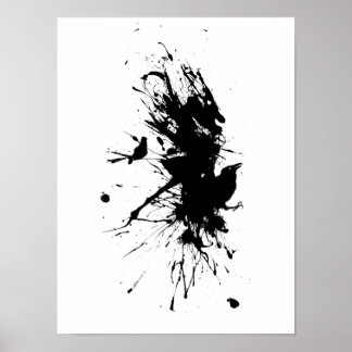 Wings of Paint Poster