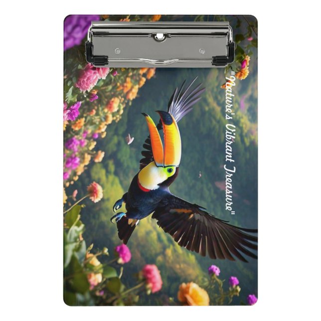 "Wings of Paradise" Mini Clipboard (Front)