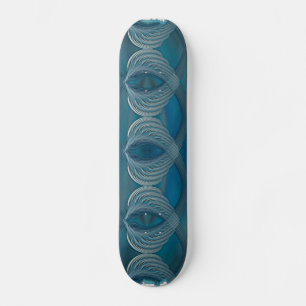 Wings of Peace Abstract Art Skateboard