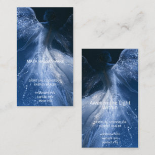 Wings of Starlight Winged Angel Business Card