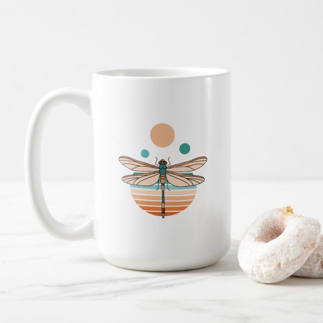 Wings of Sunset Coffee Mug (With Donut)