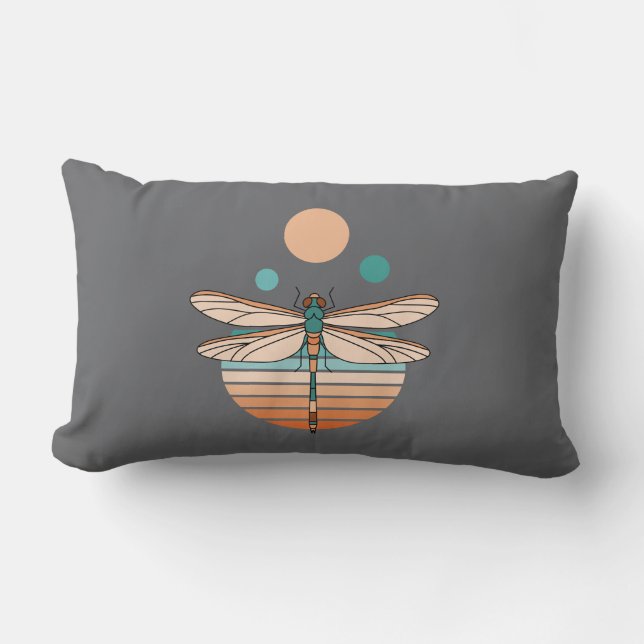 Wings of Sunset Lumbar Cushion (Front)