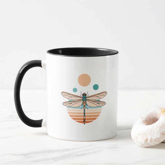 Wings of Sunset Mug (With Donut)