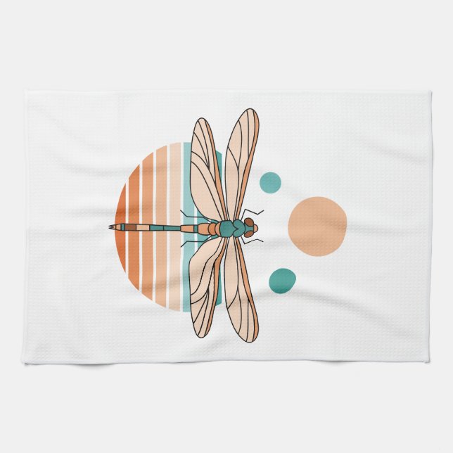 Wings of Sunset Tea Towel (Horizontal)