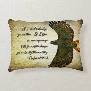 Wings of the Morning Inspirational Decorative Cushion