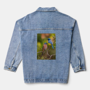 Wings of the Wild – The Beauty of Birds Denim Jacket