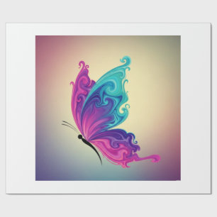 Wings of whimsy and Light Wrapping Paper