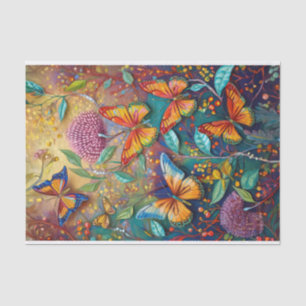 Wings on Fire, Late Summer Butterflies Tissue Paper