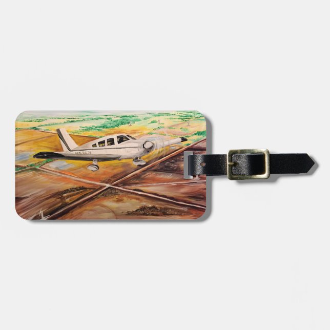 Wings Over Kansas  Luggage Tag (Front Horizontal)
