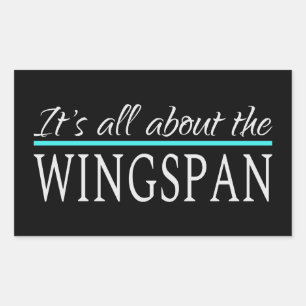 Wingspan Rectangular Sticker