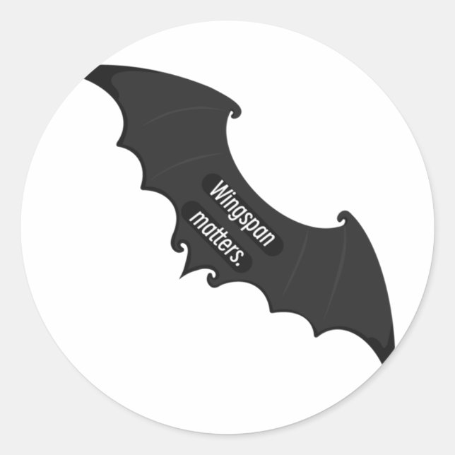 Wingspan S Sticker1  Classic Round Sticker (Front)