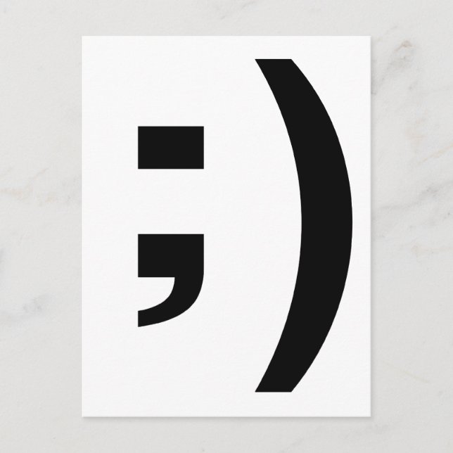 wink postcard (Front)