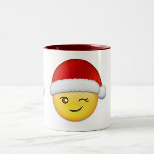 ***WINKING AT YOU SANTA*** FUN MUG