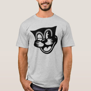 Winking Black Cat T-Shirt
