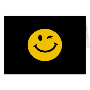 Winking face
