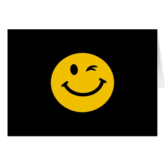 Winking face (Front Horizontal)