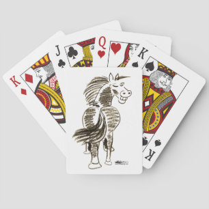 Winking Horse Good Luck! Playing Cards