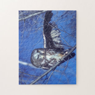 Winking owl jigsaw puzzle