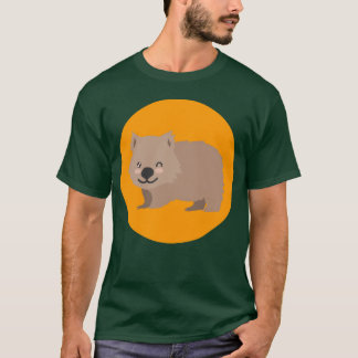 Winking Wombat Cute Animal friends T-Shirt