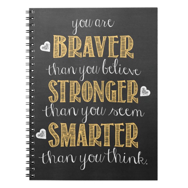 Winne the Pooh Quote Notebook (Front)