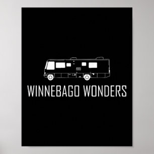 Winnebago Wonders Shirt Camper Shirt Funny Rv Shir Poster
