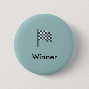 Winner! 6 Cm Round Badge