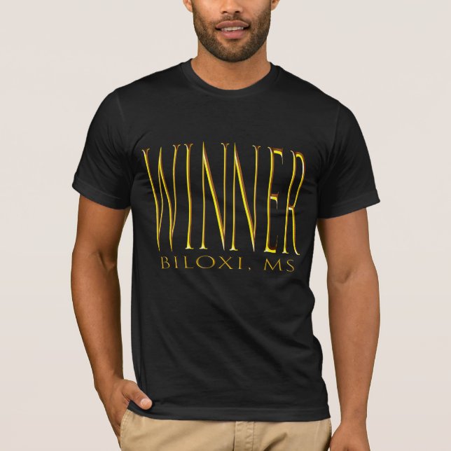 WINNER at Biloxi, MS T-Shirt (Front)