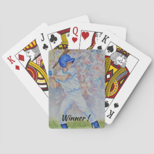Winner BASEBALL BATTER PLAYING CARDS