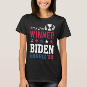 Winner Champions President Joe Biden Kamala Harris T-Shirt