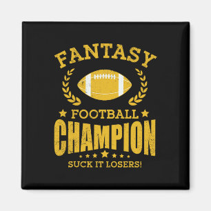 Winner Fantasy Football Champ Champion Draught Foo Magnet