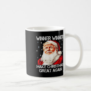 Winner Make Christmas Great Again Santa Funny Trum Coffee Mug