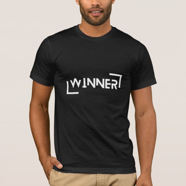 Winner Men's basic t-shirt  (Front)