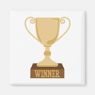 Winner Trophy Magnet